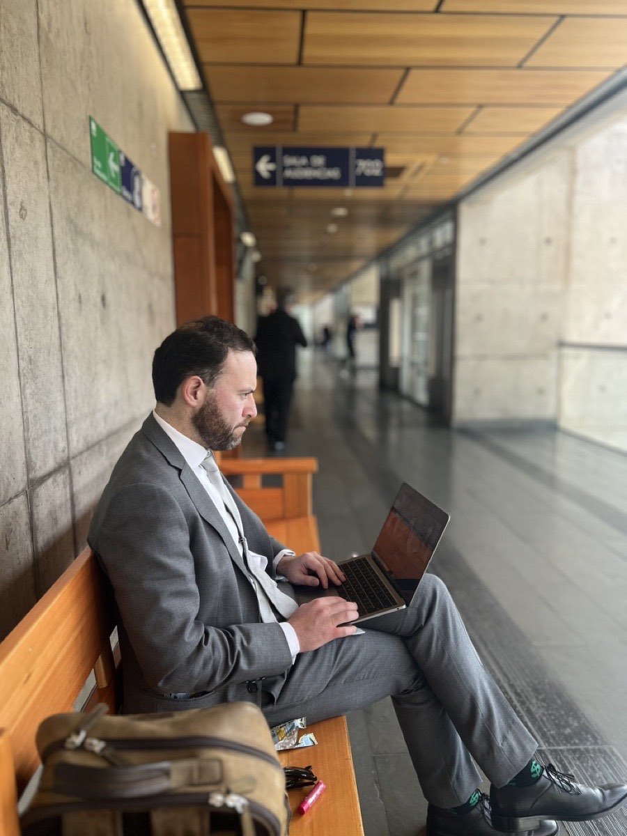 Preparación de audiencias en el Centro de Justicia